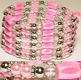 1pc 37" Magnetic Wrap Pearl Pink 37W130A