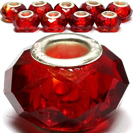 8pcs Crystal Beads Red Dark BD1014