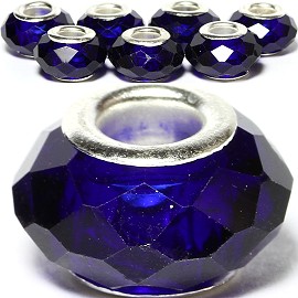 8pcs Crystal Beads Blue Dark BD2650