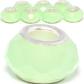 8pcs Crystal Beads Lime Green Light BD3110