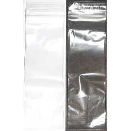 Clear 2"x6"x2MIL Zip Polybags 100pcs Ds56