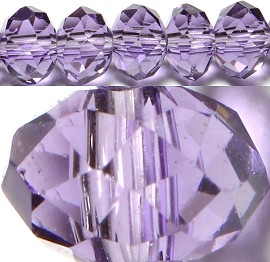 150pcs 4mm Spacers Crystal Beads Purple JF101