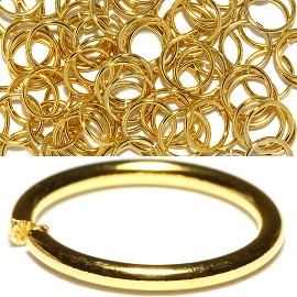 75pc 10mm Metal Links Gold JF1141