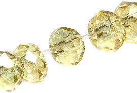 190pcs 2mm Crystal Beads Light Yellow JF1937