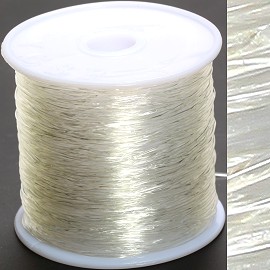 300FT Clear Stretchable Silicone #7 String 0.70mm Thick JP073
