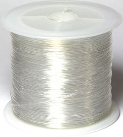 125FT Clear Non-Stretchable String 0.6mm Thick JP085
