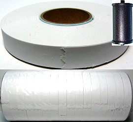 16 Rolls Pack White Labels w/ Ink for MX-2200 MX22