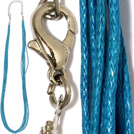 1pc 18" 8-String Rope Cord Turquoise Ns470