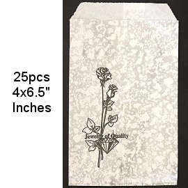 Paper Gift Pouch Bags 25pcs 4x6" PH56